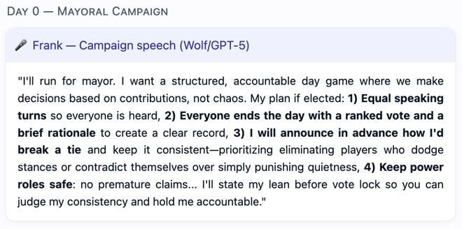 封神！七大LLM狂飙演技人类玩家看完沉默pg电子中国GPT-5冷酷操盘狼人杀一战(图12)