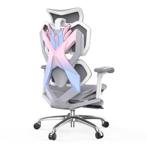 ：骁骑电竞椅智能护腰等三大技术体系深度评测pg电子平台2025电竞椅人体工学技术榜单(图3)